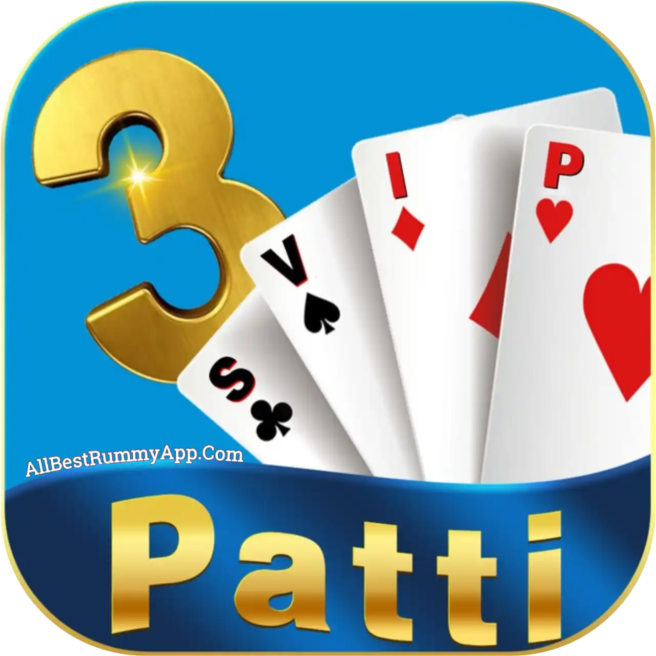 SVIP 3 Patti Logo - India Game Download