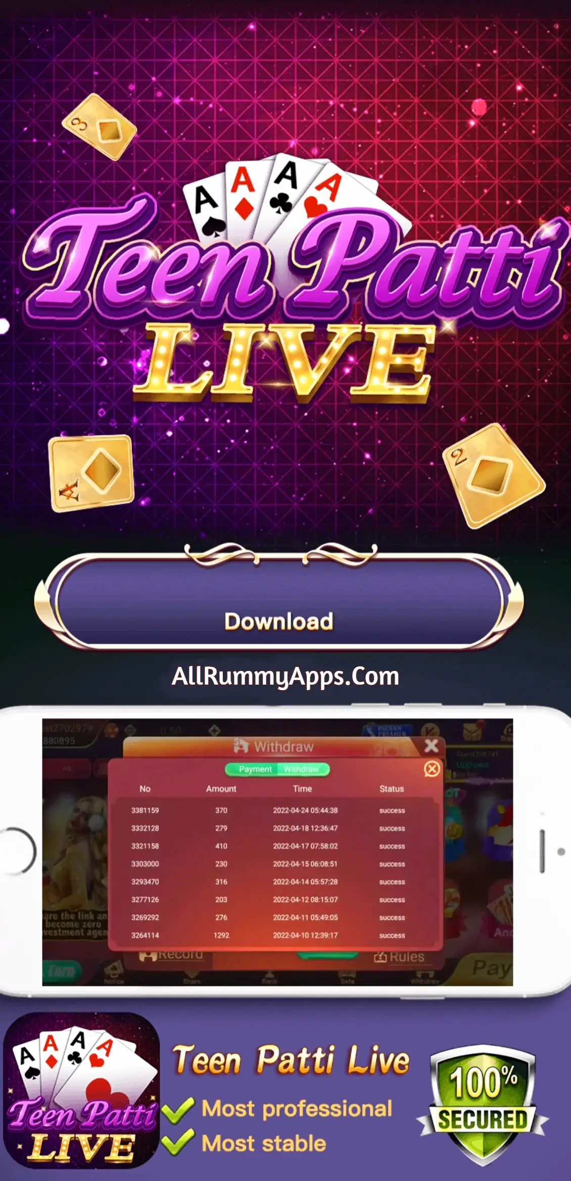 Teen Patti Live APK - India Game Download
