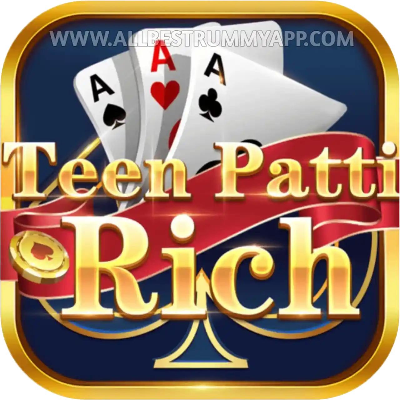 Teen Patti Rich Logo - India Game Download