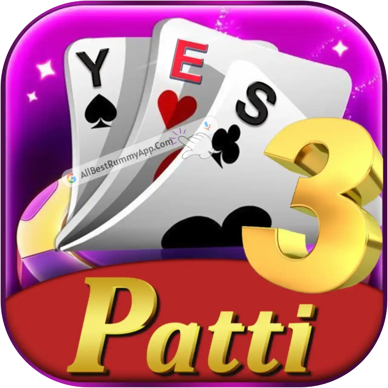 Yes 3 Patti Logo - India Game Download